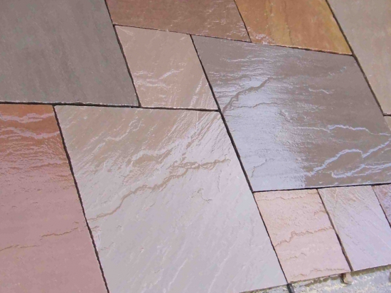 Autumn Brown Indian Paving