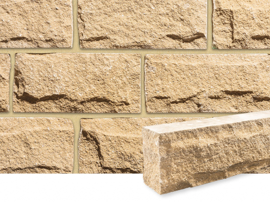 Artstone Pitch Face Buff Walling