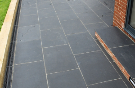 Black Limestone Indian Paving