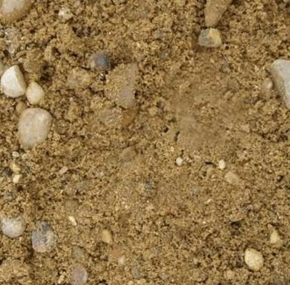 Ballast sand/gravel mix